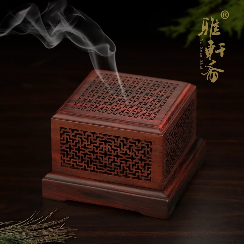 Zhai Gallery carved mahogany disc incense incense wood hollow solid rosewood sandalwood incense incense box lying inserted
Zhai Gallery carved mahogany disc incense incense wood hollow solid rosewood sandalwood incense incense box lying inserted