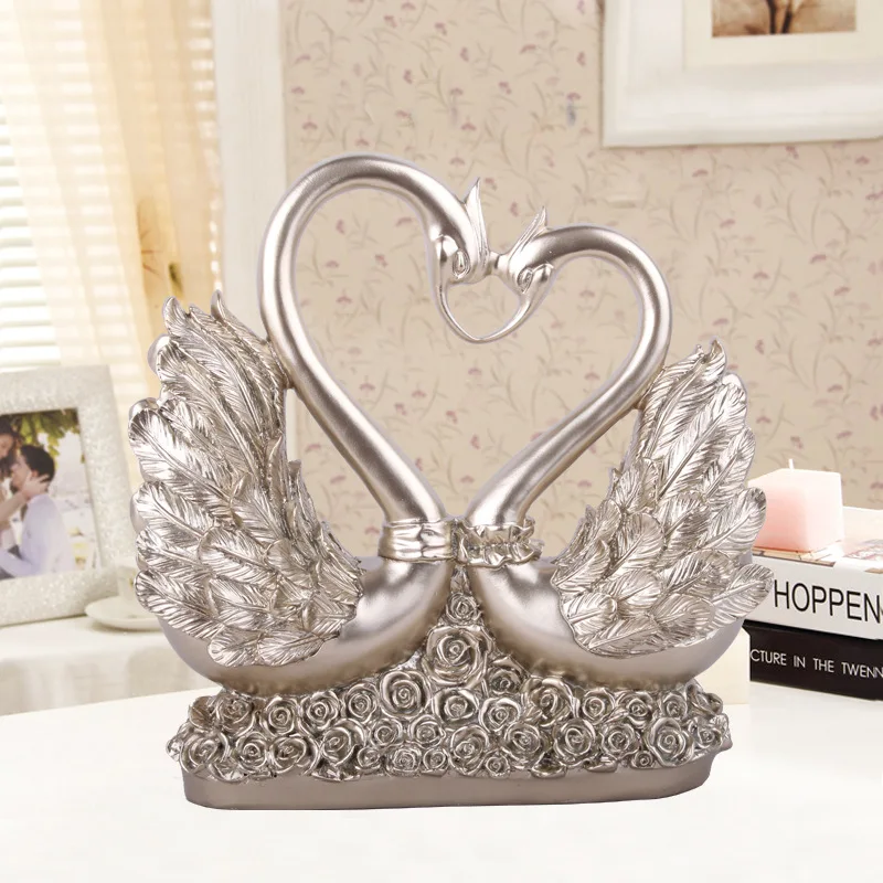 Resin Crafts Love Swan Furnishings Birthday Gifts Wedding Decoration home decor of Furniture Display showcase lovers statuette
Resin Crafts Love Swan Furnishings Birthday Gifts Wedding Decoration home decor of Furniture Display showcase lovers statuette