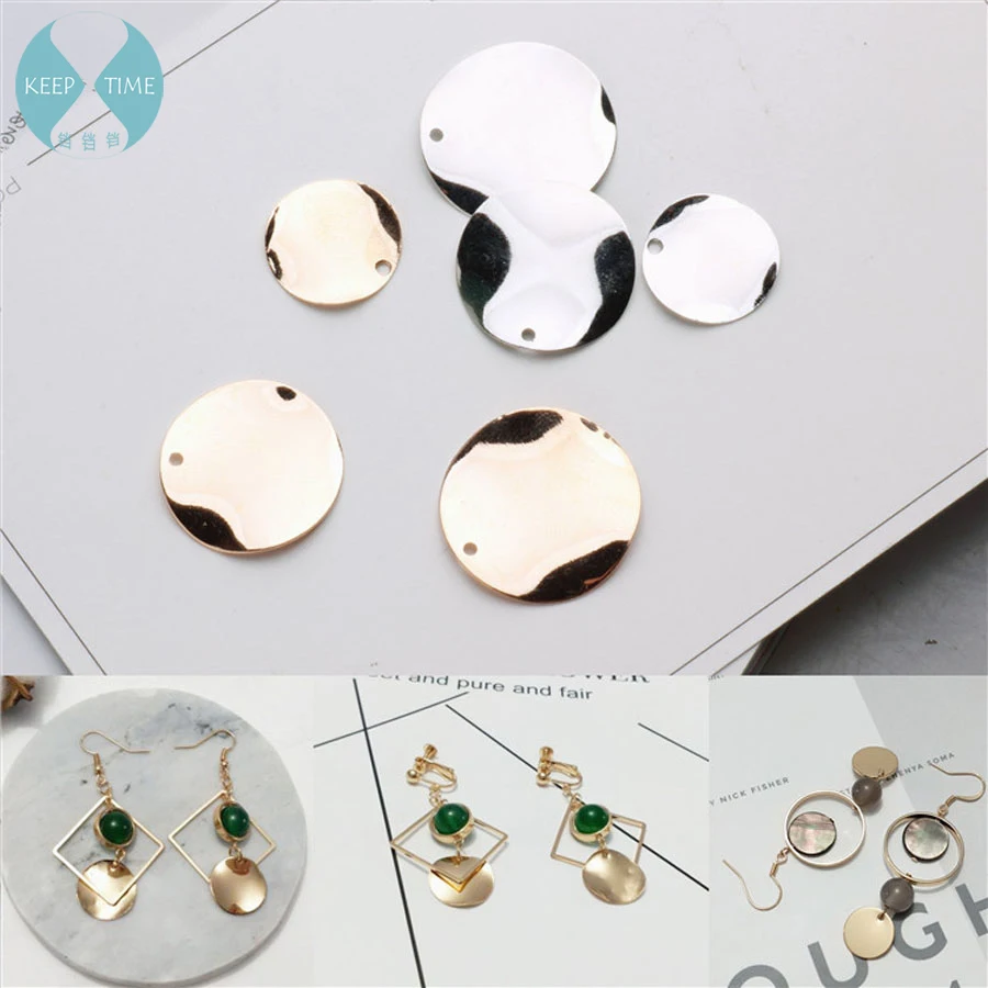 Minimalist diy geometric circular shaped copper wafer pendant earrings earrings handmade jewelry accessories material
Minimalist diy geometric circular shaped copper wafer pendant earrings earrings handmade jewelry accessories material