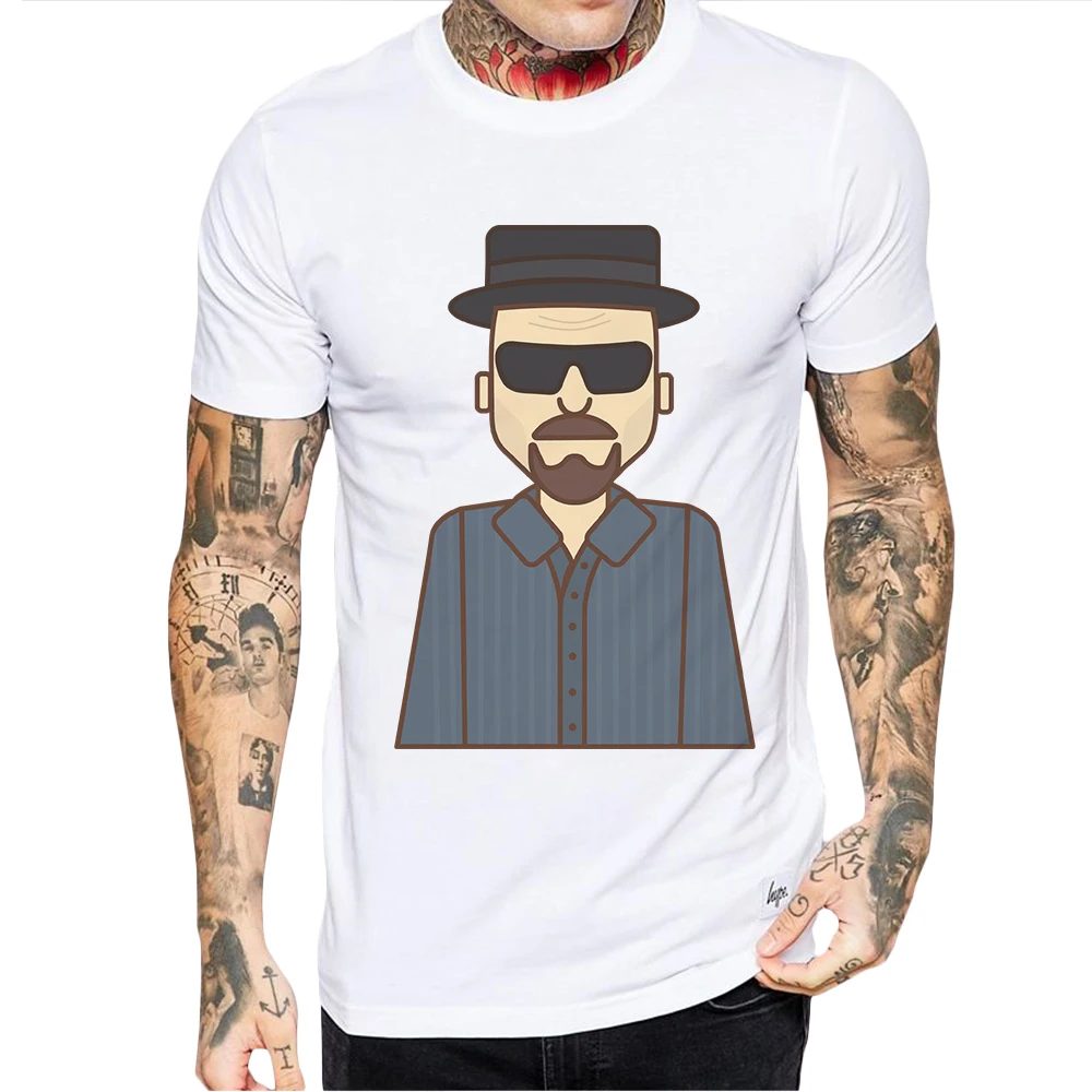Character Cartoon Men Funny T-Shirt Breaking Bad Printed Male Tops Short Sleeve Cotton Casual Tee Camisetas Hombre Verano 2019
Character Cartoon Men Funny T-Shirt Breaking Bad Printed Male Tops Short Sleeve Cotton Casual Tee Camisetas Hombre Verano 2019