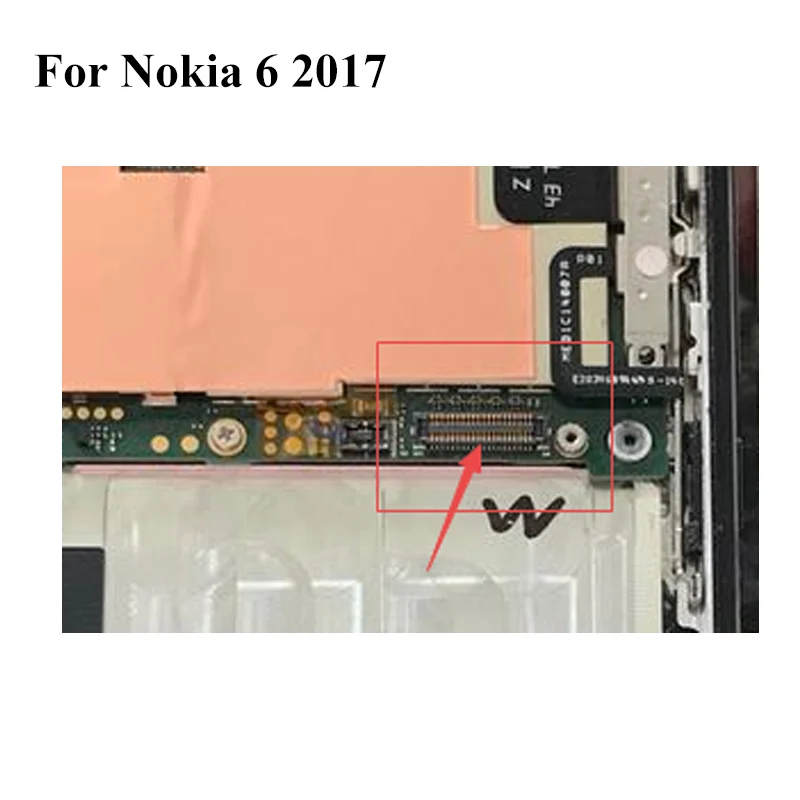 2pcs FPC connector For Nokia 6 2017 LCD display screen on the flex cable For Nokia 6 Nokia6 2017
2pcs FPC connector For Nokia 6 2017 LCD display screen on the flex cable For Nokia 6 Nokia6 2017