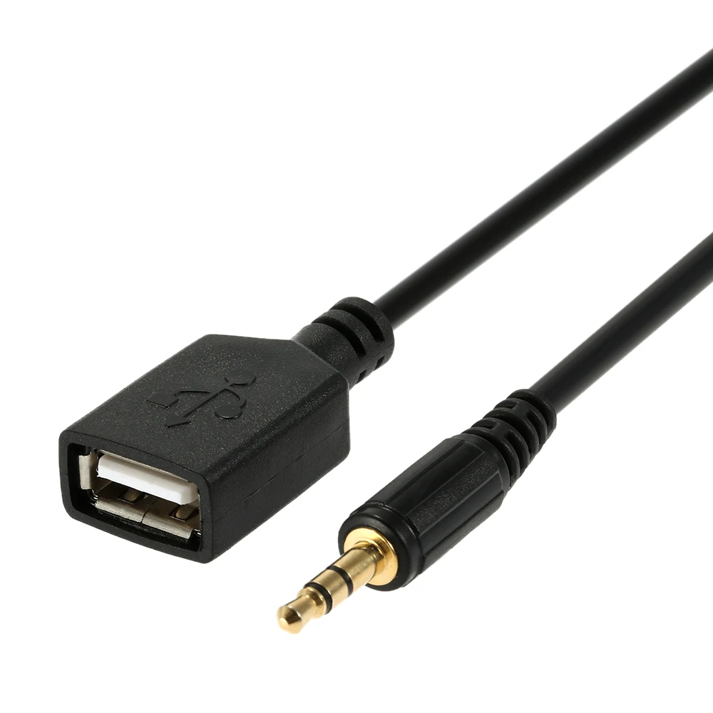 KKmoon3.5 мм Aux USB вход кабель аудио адаптер для iPod iPhone 6S 6 Plus 5S 5C 5 MP3 Hyundai Kia Sportage |