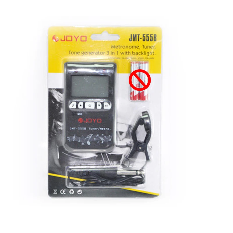 JOYO JMT-555B Metronome Tuner for Guitar Bass Violi Ukulele Chromatic Digital LCD Backlight with Tone Generator 3 in 1 Kit
JOYO JMT-555B Metronome Tuner for Guitar Bass Violi Ukulele Chromatic Digital LCD Backlight with Tone Generator 3 in 1 Kit