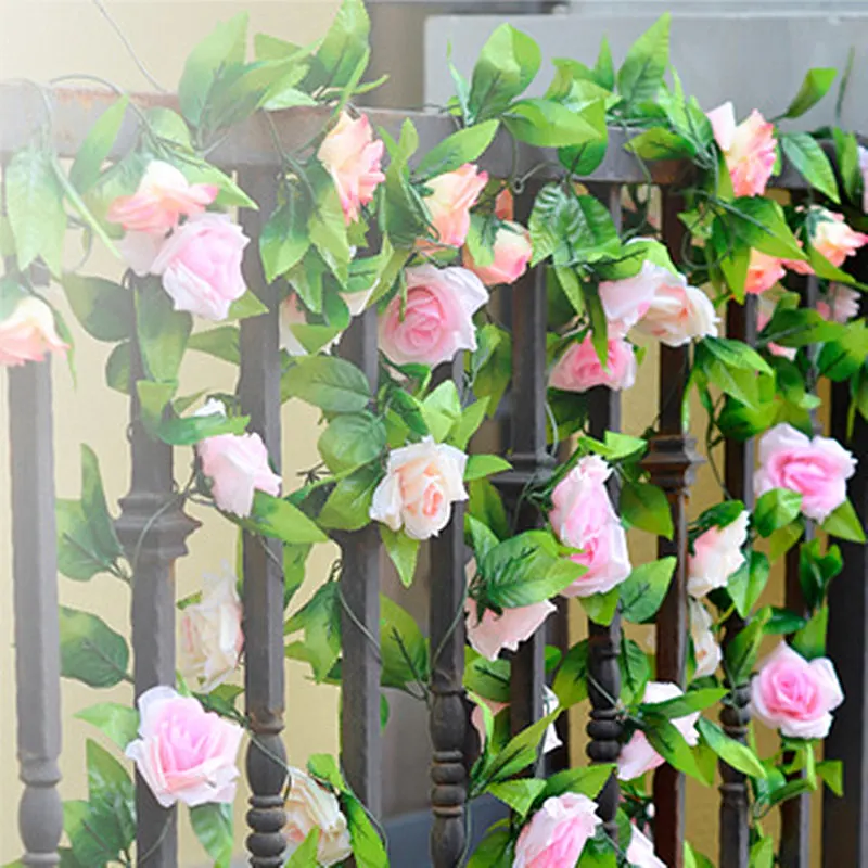 1PCS hanging garland rayon rose ivy home wedding decoration beautiful fake flower vine
1PCS hanging garland rayon rose ivy home wedding decoration beautiful fake flower vine