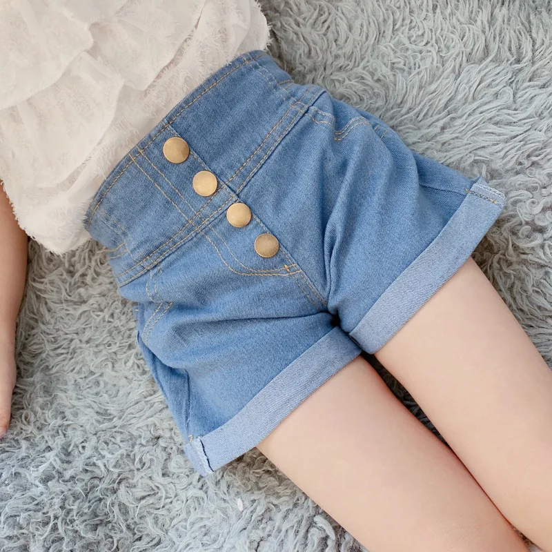 New Summer Kids Short Denim Shorts For Girls Fashion Girl Short Jeans Children Pants Girls Shorts Flower Girls Clothing For 2-7Y
New Summer Kids Short Denim Shorts For Girls Fashion Girl Short Jeans Children Pants Girls Shorts Flower Girls Clothing For 2-7Y