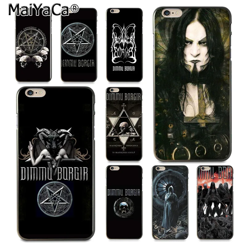 MaiYaCa 5 Dimmu Borgir Новинка Fundas мягкий чехол для телефона iPhone 8 7 6 6S Plus X 10 5S SE 5C Coque