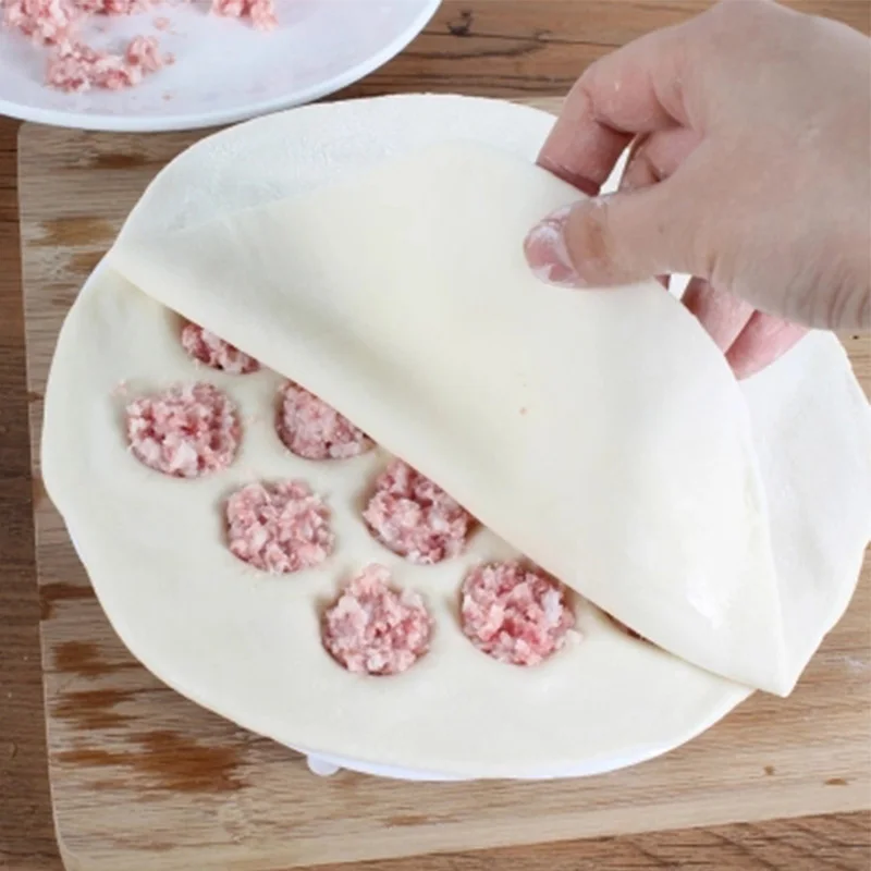Dumpling Mold Maker Kitchen Dough Press DIY 19 Holes Mold Wrapper Dough Cutter Pie Ravioli Dumpling Mould Kitchen Accessories
Dumpling Mold Maker Kitchen Dough Press DIY 19 Holes Mold Wrapper Dough Cutter Pie Ravioli Dumpling Mould Kitchen Accessories