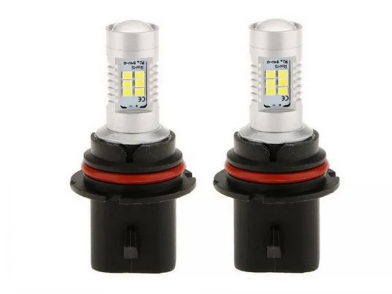 JanDeNing 2 шт. 9004/HB1 9007/HB5 21 SMD Автомобильные светодиодные противотумансветильник ры