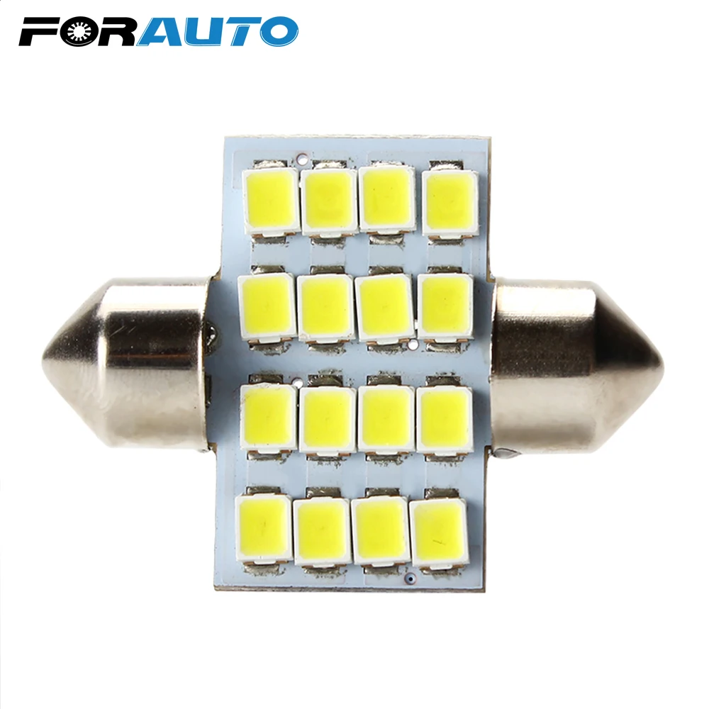 FORAUTO Festoon 31 мм светодиодный светильник 16 SMD 3528 автомобильный номерной знак светильник DC 12V автомобильный купол лампа для чтения автомобильны...
FORAUTO Festoon 31 мм светодиодный светильник 16 SMD 3528 автомобильный номерной знак светильник DC 12V автомобильный купол лампа для чтения автомобильны...