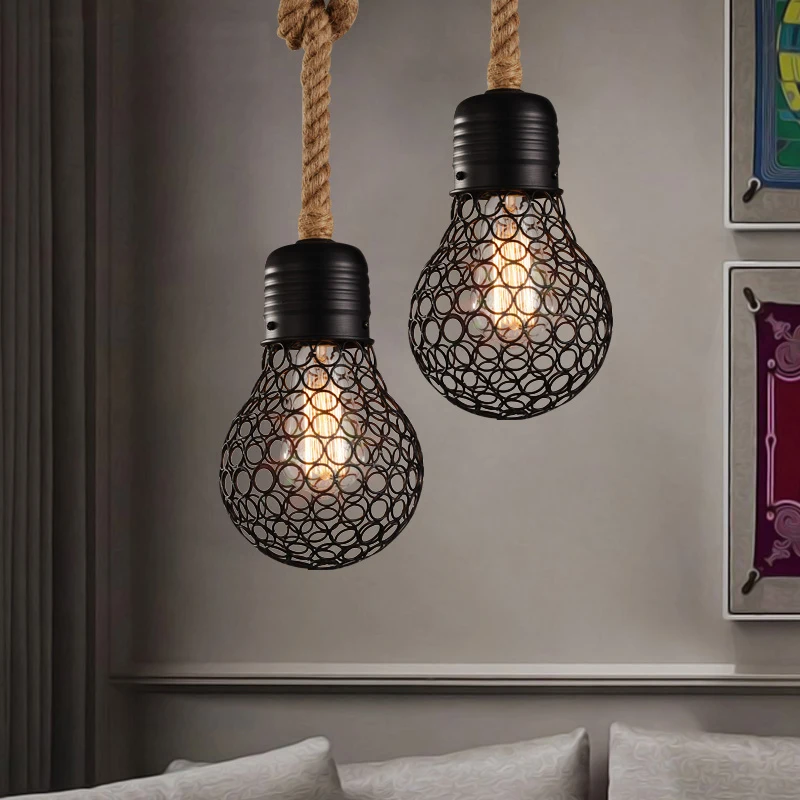 Big Bulbs Black Chandeliers Industrial Lighting Fixtures Living Room Bedroom Kitchen Lamp Restaurant American Vintage Lights
Big Bulbs Black Chandeliers Industrial Lighting Fixtures Living Room Bedroom Kitchen Lamp Restaurant American Vintage Lights