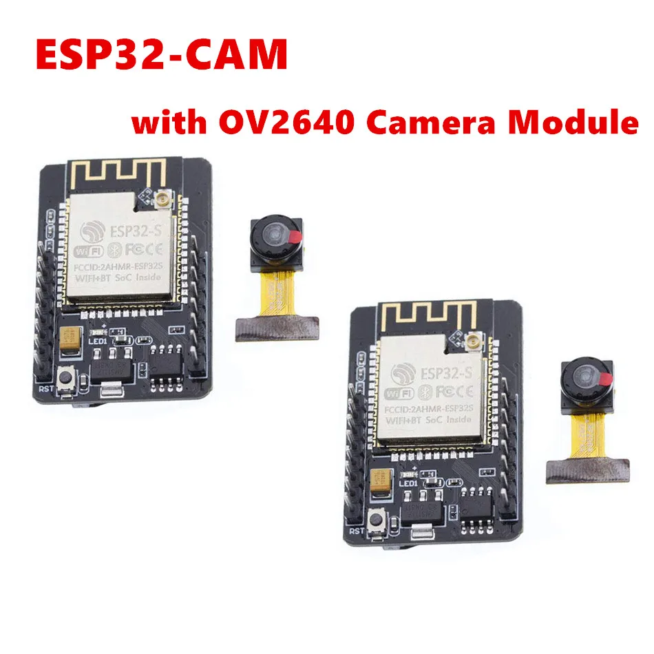 ESP32 Cam ESP32-Cam WiFi Bluetooth ESP32 Camera Module Development Board with OV2640 Camera Module
ESP32 Cam ESP32-Cam WiFi Bluetooth ESP32 Camera Module Development Board with OV2640 Camera Module