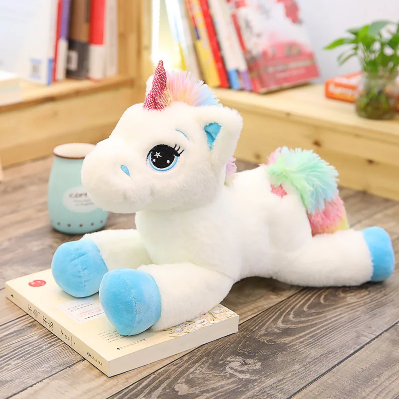 1pc 80cm Stuffed Animal Baby Dolls Kawaii Cartoon Rainbow Unicorn Plush toy animal Kids Present Toys Children Baby Birthday Gift
1pc 80cm Stuffed Animal Baby Dolls Kawaii Cartoon Rainbow Unicorn Plush toy animal Kids Present Toys Children Baby Birthday Gift