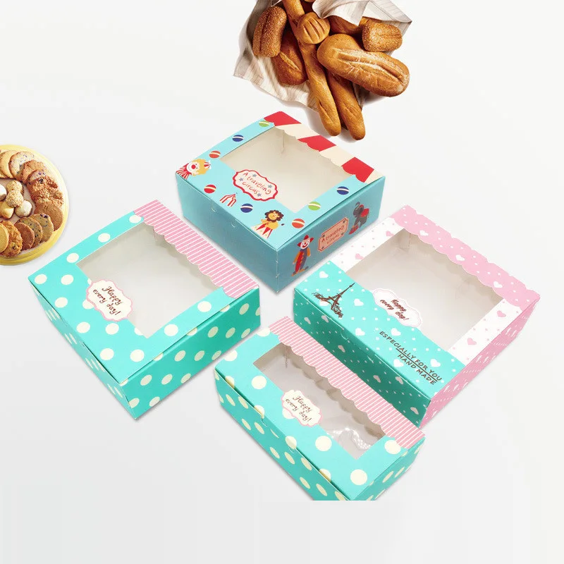20PCS Paper box windows wedding party kids birthday 13.5x13.5x5cm cake kraft gift paper packaging food baking candy cookies
20PCS Paper box windows wedding party kids birthday 13.5x13.5x5cm cake kraft gift paper packaging food baking candy cookies