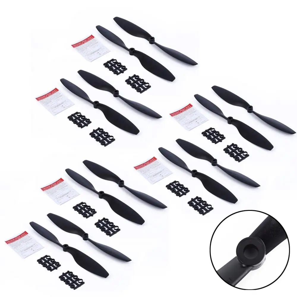 12 шт. 1045 пропеллеров 10 дюймов CW CCW 10X45 реквизит аксессуары для F450 F550 Drone DIY Quad-радиуправляемый Вертолет Blade запасные части крыльев
12 шт. 1045 пропеллеров 10 дюймов CW CCW 10X45 реквизит аксессуары для F450 F550 Drone DIY Quad-радиуправляемый Вертолет Blade запасные части крыльев