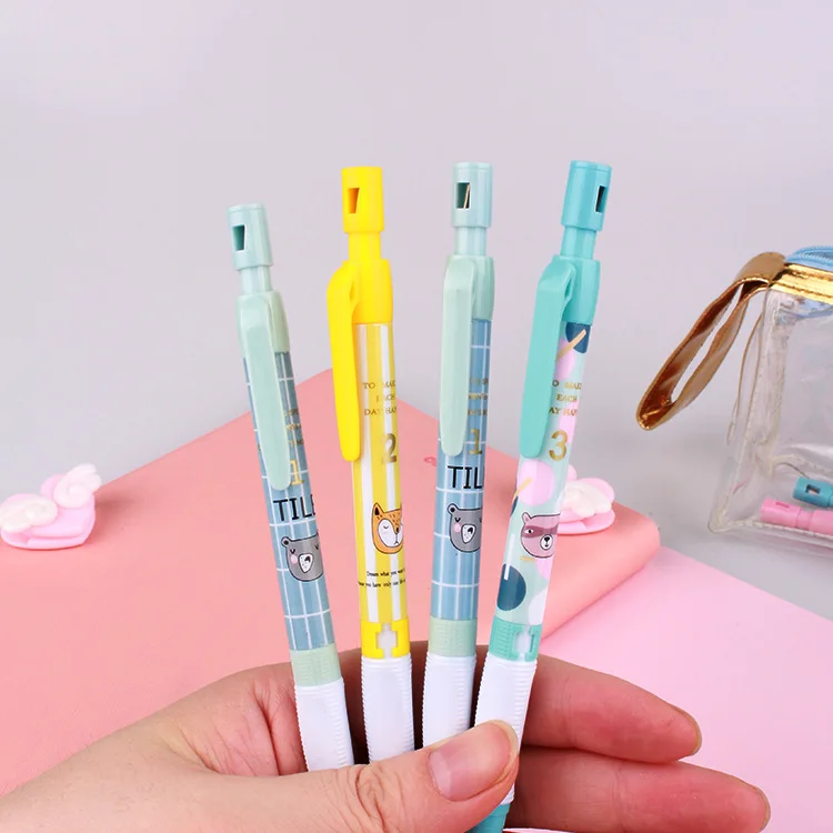 48pcs cute mechanical pencils lead 2.0mm kawaii cartoon animal automatic pencil for school writing kids pencil korean stationary
48pcs cute mechanical pencils lead 2.0mm kawaii cartoon animal automatic pencil for school writing kids pencil korean stationary