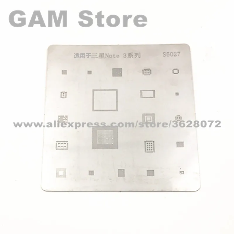 Для Samsung Note3 BGA трафарет для ЦП RAM Power Audio Wifi усилитель мощности IC eMMC Reballing Pin шаблон