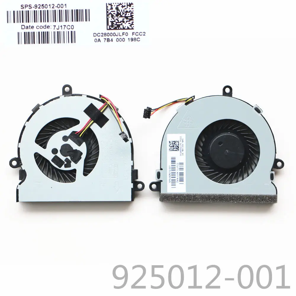 New Cpu Fan For HP 15-bw005au 15-Bw001ax 15-bw003ax 15-bw005ax 15-bw007ax CPU Cooling Fan
New Cpu Fan For HP 15-bw005au 15-Bw001ax 15-bw003ax 15-bw005ax 15-bw007ax CPU Cooling Fan