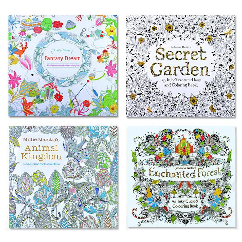 8 Sets / The Secret Garden And Animal Kingdom English Version Children'S Picture Book Adult Reduce Stress Art Picture Book
8 Sets / The Secret Garden And Animal Kingdom English Version Children'S Picture Book Adult Reduce Stress Art Picture Book