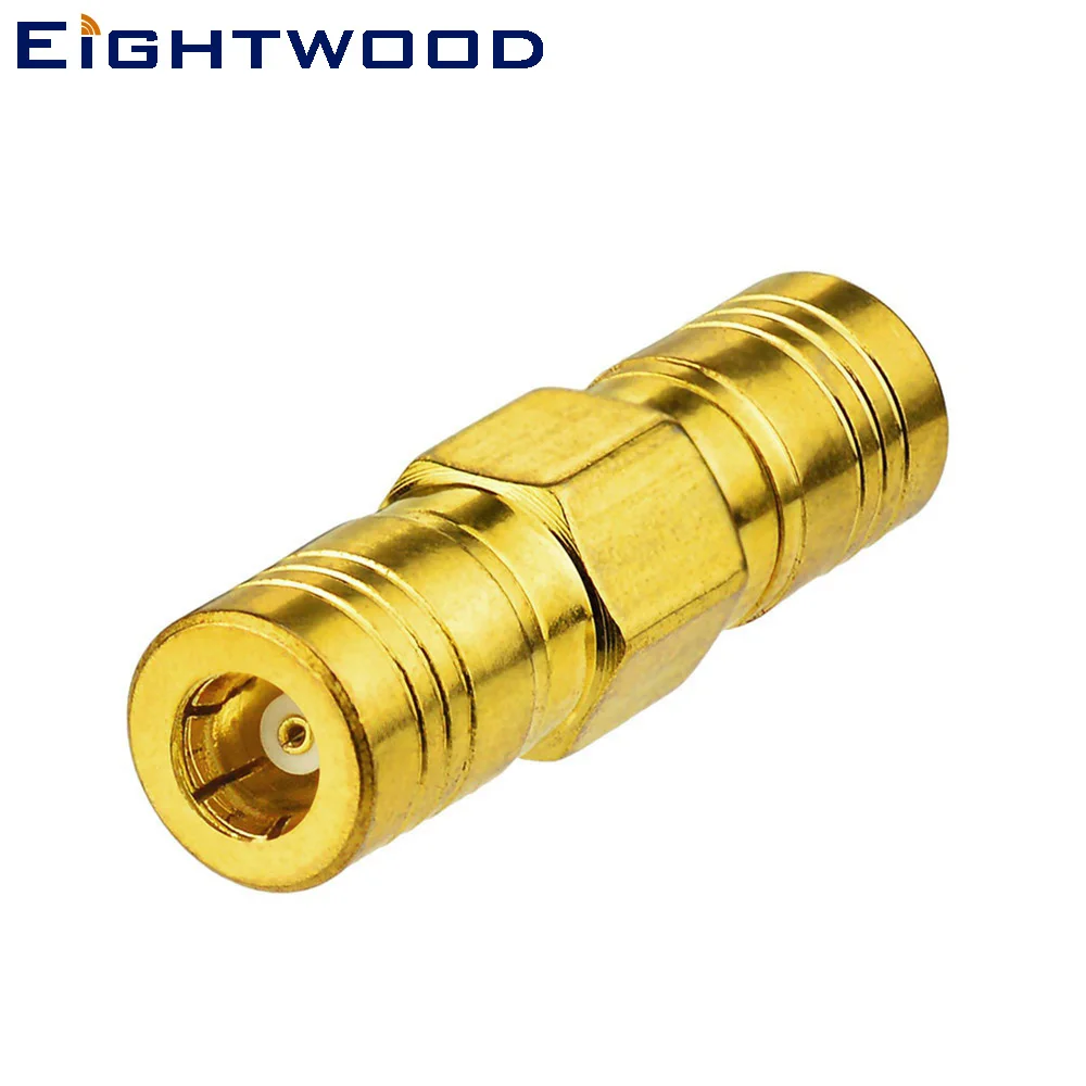 Eightwood 5PCS SMB Series RF Coaxial Adapter SMB Plug Male to SMB Plug Male RF Connector Straight Goldplated In-Series 50 Ohm
Eightwood 5PCS SMB Series RF Coaxial Adapter SMB Plug Male to SMB Plug Male RF Connector Straight Goldplated In-Series 50 Ohm