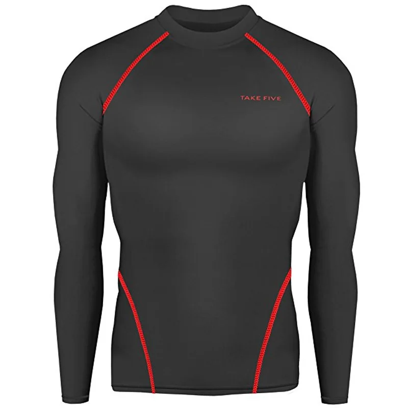 New Premium Take Five Men's Compression Under Base Layer Top Tight Long Sleeve Hiking Shirts -NT003-
New Premium Take Five Men's Compression Under Base Layer Top Tight Long Sleeve Hiking Shirts -NT003-