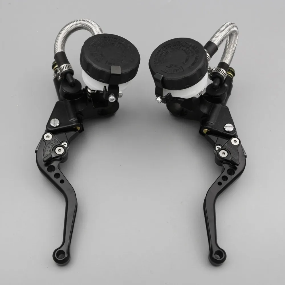 7/8'' Clutch Brake Levers Master Cylinder Reservoir Set Fit For Honda Motorcycle
7/8'' Clutch Brake Levers Master Cylinder Reservoir Set Fit For Honda Motorcycle