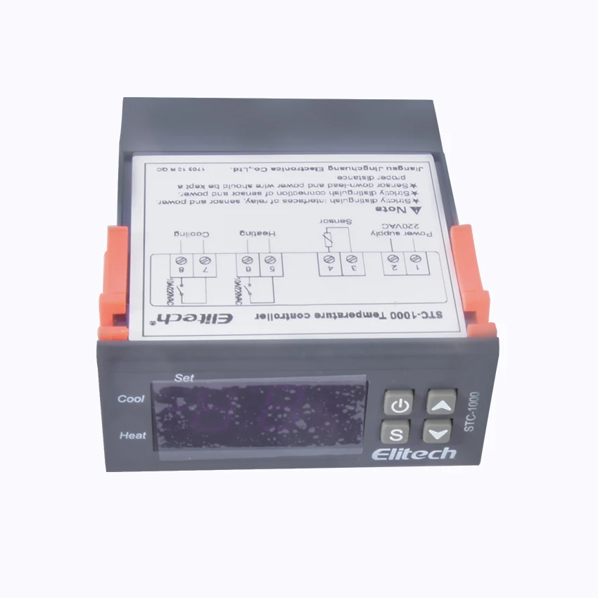 Stc-1000 Temperature Controller 10pc Thermostat Measuring Range -50-99 degree thermostat temperature
Stc-1000 Temperature Controller 10pc Thermostat Measuring Range -50-99 degree thermostat temperature