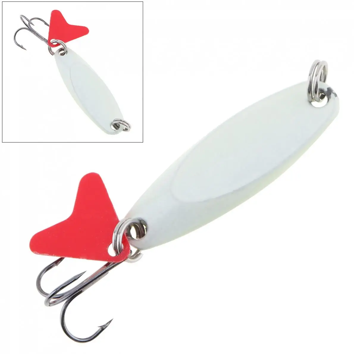 1pcs 7g / 10g / 14g / 21g Metal Sequin Spinner Luminous Fishing Lures Jig Bait with Treble Hook
1pcs 7g / 10g / 14g / 21g Metal Sequin Spinner Luminous Fishing Lures Jig Bait with Treble Hook