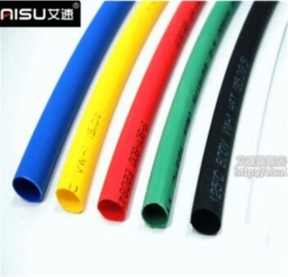 1m Heat Shrink Tube Shrinkable Tubing 2/3/4/5/6/7/8/9/10mm Wire Cable Sleeve Kit Red Yellow Blue Green Black Color
1m Heat Shrink Tube Shrinkable Tubing 2/3/4/5/6/7/8/9/10mm Wire Cable Sleeve Kit Red Yellow Blue Green Black Color
