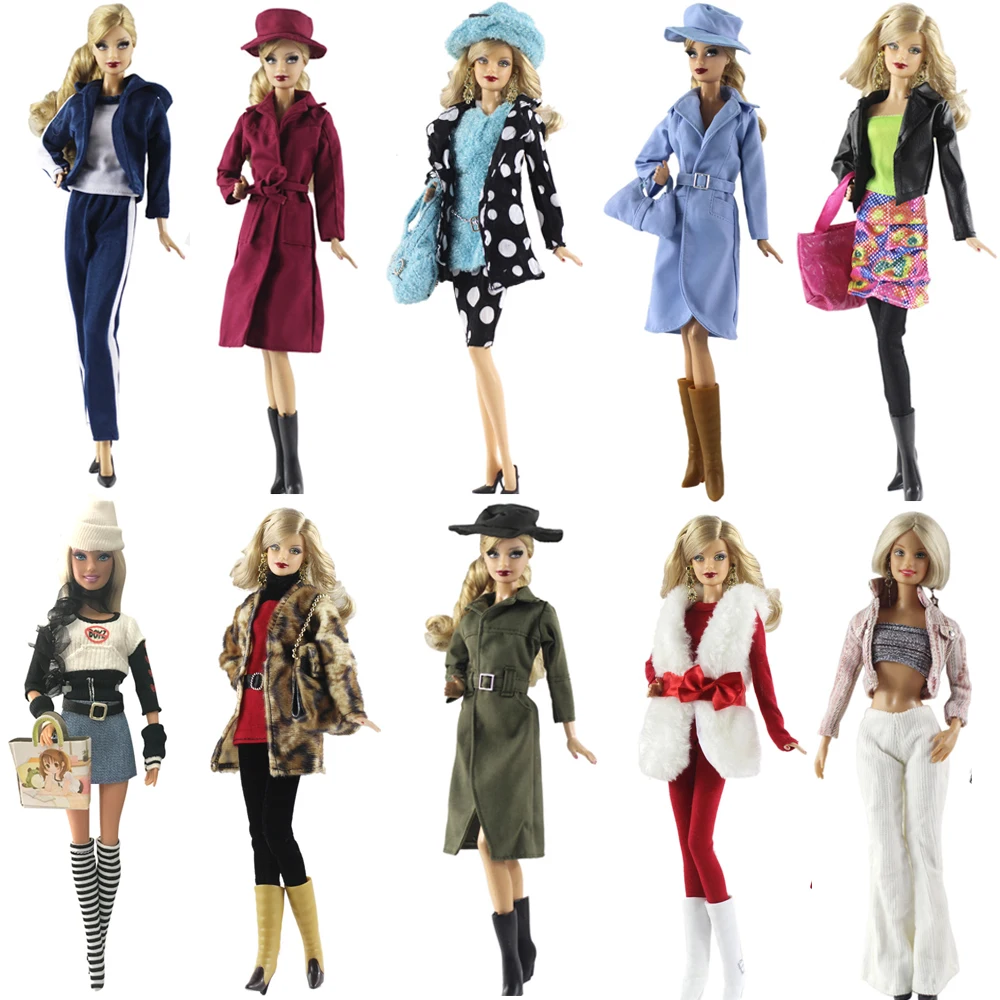 NK Mix Style 3 Set Princess Dress Fashion Super Model Coat Modern Outfit Daily Wear For Barbie Accessories Doll Gift Baby Toy
NK Mix Style 3 Set Princess Dress Fashion Super Model Coat Modern Outfit Daily Wear For Barbie Accessories Doll Gift Baby Toy