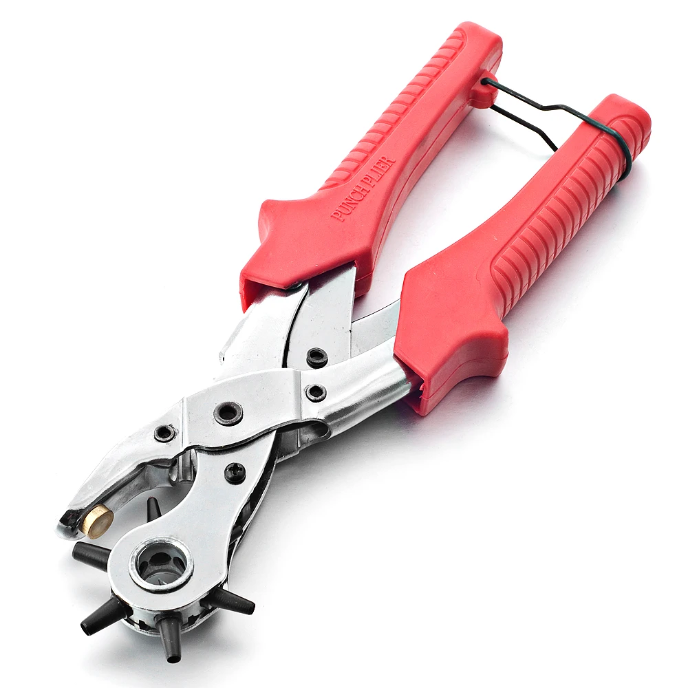 Hand Punch Pliers Tool Leather Hole Punch Jewelry Tool Sizes:2mm, 2.5mm, 3mm, 3.5mm, 4mm, 4.5mm (NN-234)
Hand Punch Pliers Tool Leather Hole Punch Jewelry Tool Sizes:2mm, 2.5mm, 3mm, 3.5mm, 4mm, 4.5mm (NN-234)