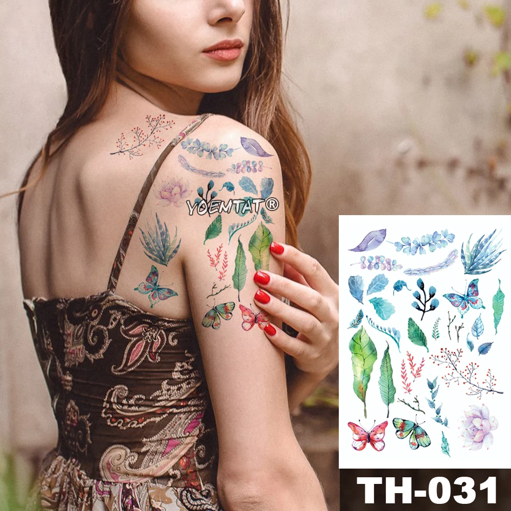 Waterproof Temporary Tattoo Sticker Small watercolor Succulents pattern Water Transfer plant body art flash fake tatoo
Waterproof Temporary Tattoo Sticker Small watercolor Succulents pattern Water Transfer plant body art flash fake tatoo