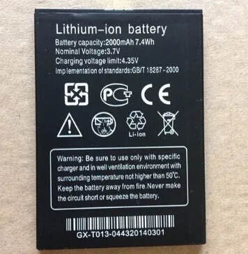 jinsuli 5PCS High Quality 2000mAh Black Mobile Phone Battery for ThL W200S W200 W200C Smartphone Batterie Bateria
jinsuli 5PCS High Quality 2000mAh Black Mobile Phone Battery for ThL W200S W200 W200C Smartphone Batterie Bateria