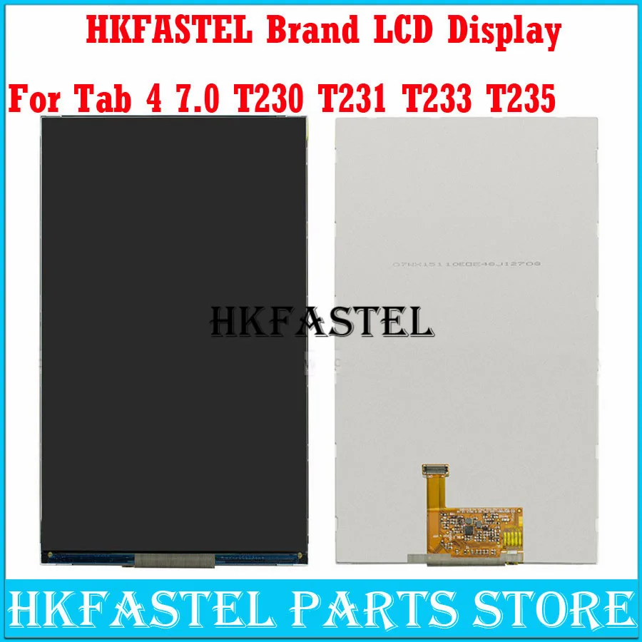 Hkfatel ЖК экран дигитайзер дисплей для Samsung Galaxy Tab 4 7 0 T230 T231 T233 T235 панель монитор