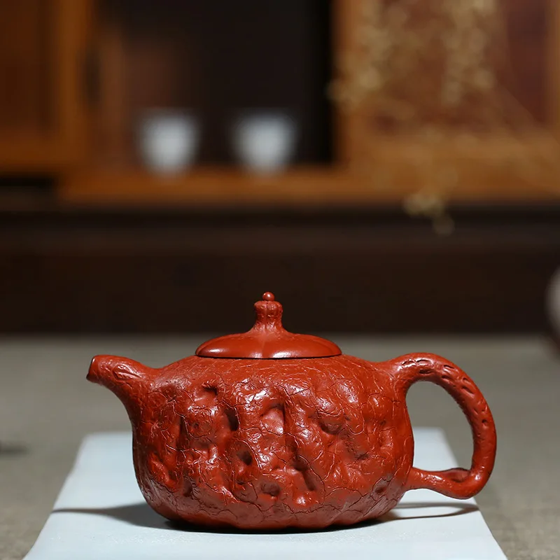 Yixing recommended all hand authentic undressed ore dahongpao for spring pot of kung fu tea tea health pot of gifts
Yixing recommended all hand authentic undressed ore dahongpao for spring pot of kung fu tea tea health pot of gifts