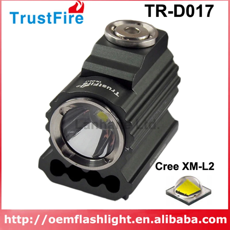 

TrustFire TR-D017 Cree XM-L2 U3 LED 450 Lumens 3-Mode Bike Light with Battery Set