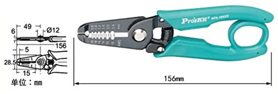 8PK-3002D hanging wire electronic stripping pliers stripping pliers (0.2 ~ 0.8mm)
8PK-3002D hanging wire electronic stripping pliers stripping pliers (0.2 ~ 0.8mm)