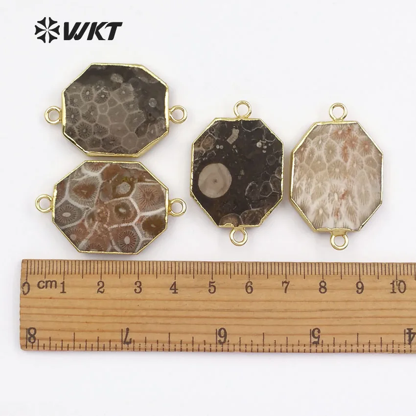 WT-C261 Wholesale Custom stone Natural Chrysanthemum Connector Unique Stone Metal Plated Irregular For Fashion women Jewelry
WT-C261 Wholesale Custom stone Natural Chrysanthemum Connector Unique Stone Metal Plated Irregular For Fashion women Jewelry