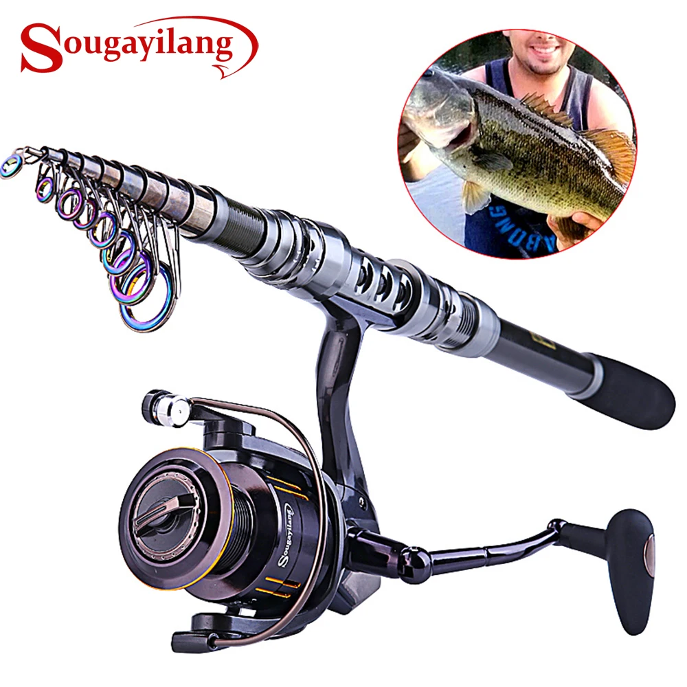 Sougayilang 1.8-3.3M Telescopic Fishing Rod and 13+1BB Spinning Reel Combo Saltwater Carp Wheel Carbon Pole Sets Fishing Tackle
Sougayilang 1.8-3.3M Telescopic Fishing Rod and 13+1BB Spinning Reel Combo Saltwater Carp Wheel Carbon Pole Sets Fishing Tackle