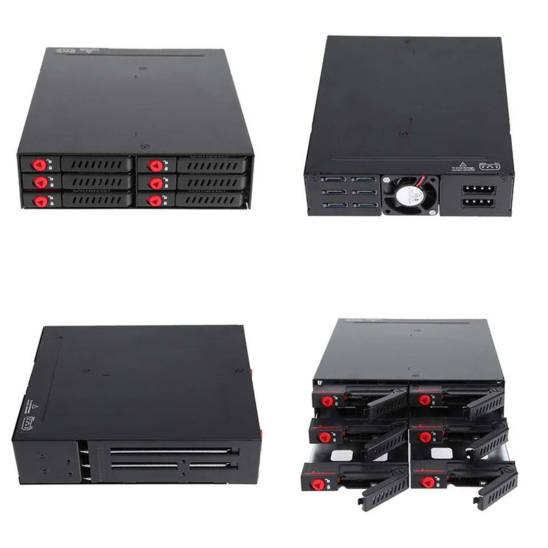6 Bay Hard Disk Enclosure Rack Data Storage for Storage Computer Case Server Chassis 2.5inch SATA SSD HDD Home Backup Mail
6 Bay Hard Disk Enclosure Rack Data Storage for Storage Computer Case Server Chassis 2.5inch SATA SSD HDD Home Backup Mail
