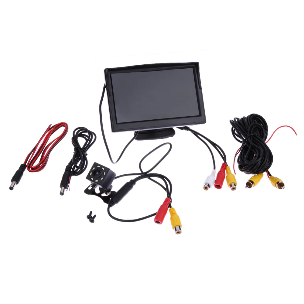 VODOOL Car Rear View Camera 4.3 inch TFT LCD Monitor Waterproof Night Vision Rearview Backup Camera Reversing Parking System Kit
VODOOL Car Rear View Camera 4.3 inch TFT LCD Monitor Waterproof Night Vision Rearview Backup Camera Reversing Parking System Kit
