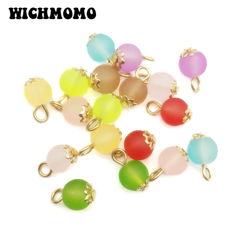 2021 New 10pieces/bag 8mm Candy Color Round Frosting Crystal Beads Charms for DIY Bracelet Necklace Jewelry Accessories
2021 New 10pieces/bag 8mm Candy Color Round Frosting Crystal Beads Charms for DIY Bracelet Necklace Jewelry Accessories