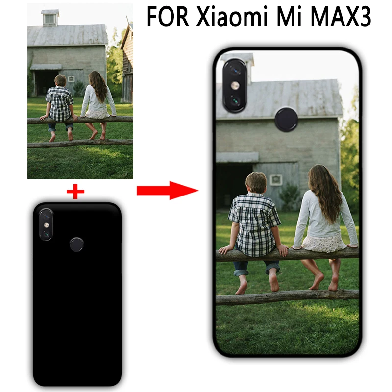 mosirui Xiaomi Mi MAX3 Personalized Customized DIY Case HD UV Printing Cover Soft TPU Silicone | Мобильные телефоны и
