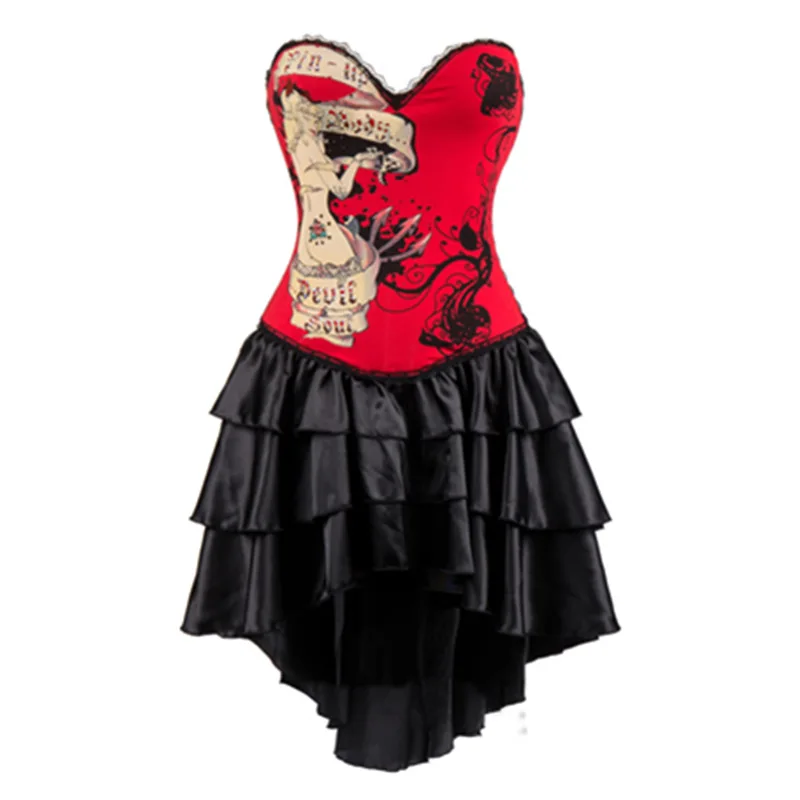 2017 Gold Phoenix Sexy Corset Gothic Dress one piece Steampunk Clothing Women Burlesque Dresses Corsets and Bustiers Overbust
2017 Gold Phoenix Sexy Corset Gothic Dress one piece Steampunk Clothing Women Burlesque Dresses Corsets and Bustiers Overbust