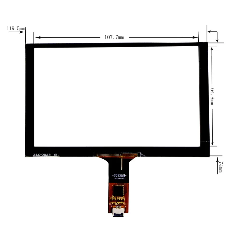 5 inch capacitive touch screen IIC I2C USB interface for Android linux win7 8 10 Raspberry Pi3 B2 B3 plug and play
5 inch capacitive touch screen IIC I2C USB interface for Android linux win7 8 10 Raspberry Pi3 B2 B3 plug and play
