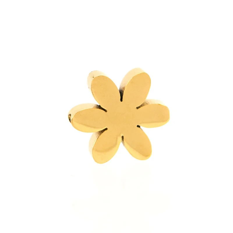 100% Stainless Steel Drilled Hole Six Petals Flower Charm Pendant Necklace High Quality Mirror Polished Wholesale 50pcs
100% Stainless Steel Drilled Hole Six Petals Flower Charm Pendant Necklace High Quality Mirror Polished Wholesale 50pcs