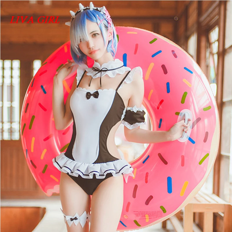 Hot Anime Re: Life In A Different World From Zero Ram and Rem Swimsuit Cosplay Costume Swimwear Bathing Suit
Hot Anime Re: Life In A Different World From Zero Ram and Rem Swimsuit Cosplay Costume Swimwear Bathing Suit