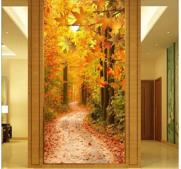 3d wallpaper custom photo Hd maple leaf forest porch background painting 3d wall murals wallpaper for living room home decor
3d wallpaper custom photo Hd maple leaf forest porch background painting 3d wall murals wallpaper for living room home decor