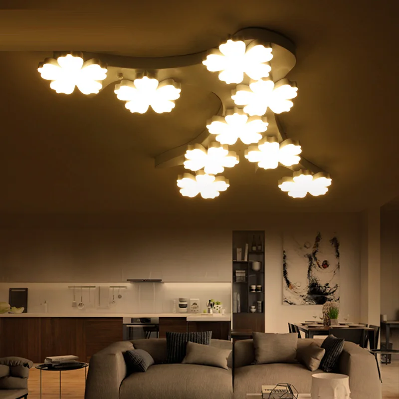 Потолочная лампа светодиодная акриловая|living room lights|room lightacrylic light |