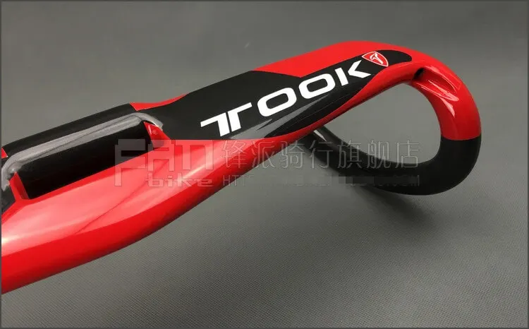 TOSEEK Full Carbon Fiber 31.8mm Handlebar BMX Road Bike Bent Bar Handlebar 400/420/440mm Gloss Red Ox Horn Handlebar
TOSEEK Full Carbon Fiber 31.8mm Handlebar BMX Road Bike Bent Bar Handlebar 400/420/440mm Gloss Red Ox Horn Handlebar