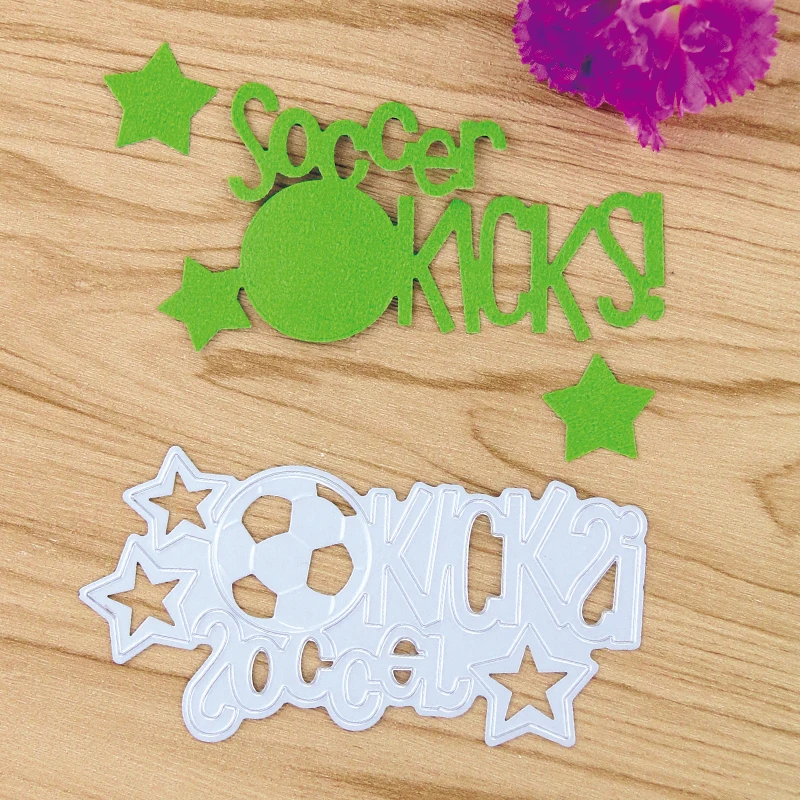 2017 new Die cut Soccer Metal die cutting dies for DIY Scrapbooking Photo Album Decoretive Embossing Stencial
2017 new Die cut Soccer Metal die cutting dies for DIY Scrapbooking Photo Album Decoretive Embossing Stencial